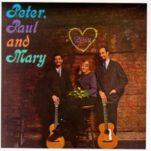 The cover of Peter, Paul and Mary's very first album